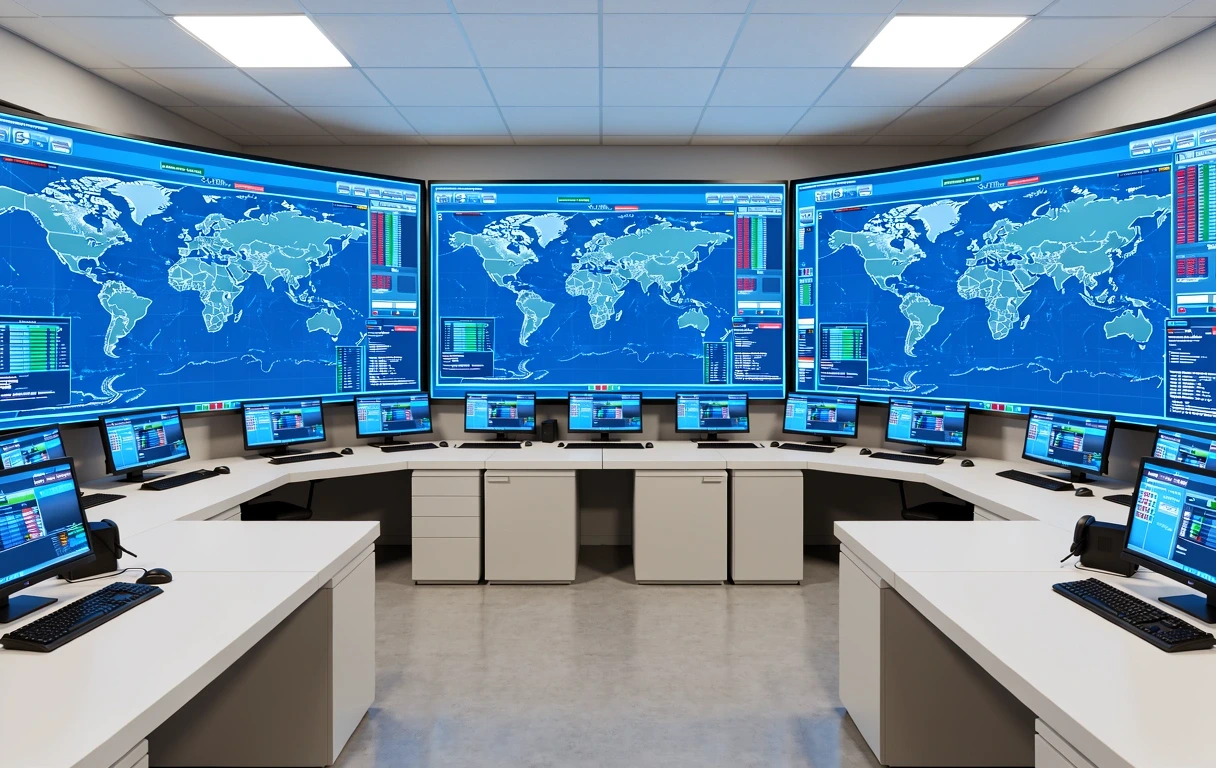Digital logistics control interface